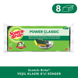 Scotch-Brite® Yeşil Klasik 8'Li - 1