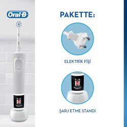 OralB D100 Şarjlı Fırça Beşiktaş Taraftar Paketi - 2