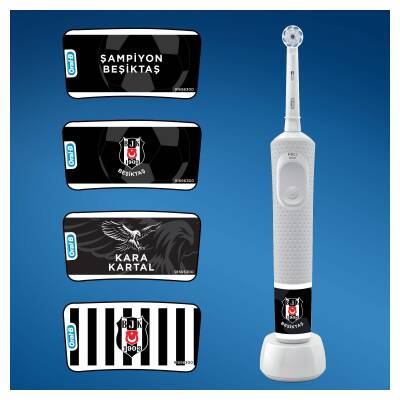 OralB D100 Şarjlı Fırça Beşiktaş Taraftar Paketi - 4