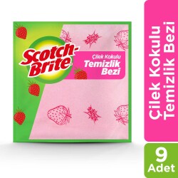 Scotch-Brıte Çilek Kokulu Temizlik Bezi 3'Lü X 3 - 1