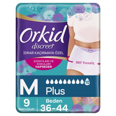 Orkid Discreet Emici Külot Orta Boy 9'lu - 1