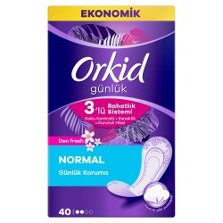 Orkid Günlük Ped Deofresh Normal Ekonomik Paket 40 Ped - 3