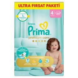 Prima Bebek Bezi Premium Care 4 Numara 84 Adet Ultra Fırsat Paketi - 2