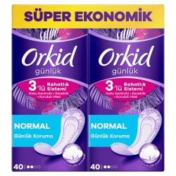 Orkid Günlük Ped Normal Dev Ekonomi Paketi 80 Ped - 4