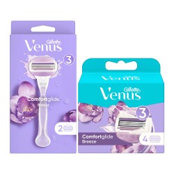 Gillette Venus Breeze Tıraş Paketi (Tıraş Makinesi + 4 Adet Tıraş Bıçağı) - 2