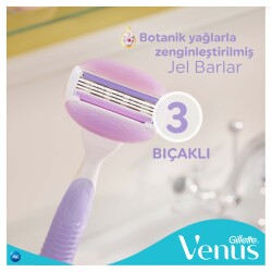 Gillette Venus Breeze Tıraş Paketi (Tıraş Makinesi + 4 Adet Tıraş Bıçağı) - 3