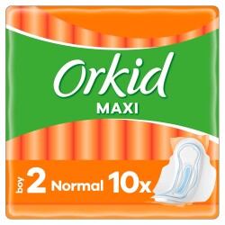 Orkid Maxi Hijyenik Ped Normal 10 Adet Tekli Paket - 2