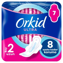 Orkid Ultra Extra Hijyenik Ped Uzun Tekli Paket 7 Ped - 1