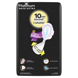 Orkid Platinum Gece Ekstra Hijyenik Ped 20 Adet Dörtlü Paket - 17