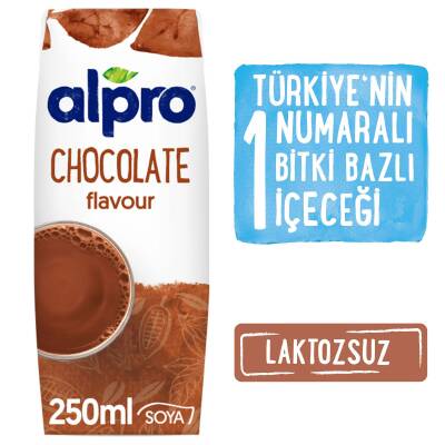 Alpro Çikolatalı Soya Sütü 250 Ml - 1