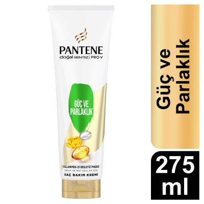 Pantene Doğal Sentez Güç Ve Parlaklık Saç Bakım Kremi 275 Ml - 1