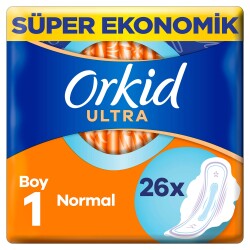 Orkid Ultra Extra Hijyenik Ped Normal Süper Ekonomik Paket 26 Ped - 2