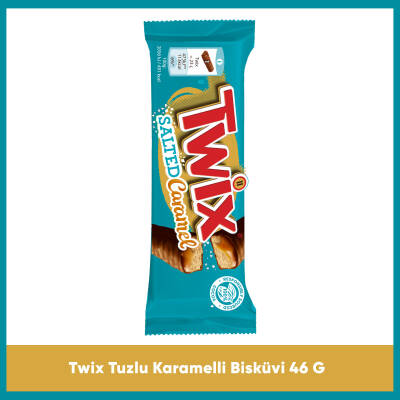 Twix Tuzlu Karamelli Bisküvi 46 G - 1