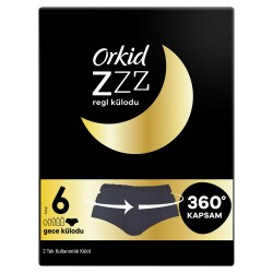 Orkid ZZZ Gecelik Tek Kullanımlık Regl Külodu 2 Adet - 2