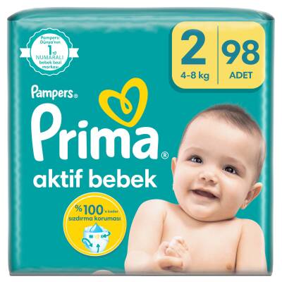 Pa Bebek Bezı Abd Mq 2 Mını/3Mıdı 98Ct - 1