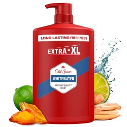 Old Spice Whitewater Erkek Duş Jeli Ve Şampuan 1000 Ml Xxl Büyük Boy - 3