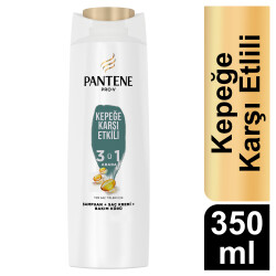 Pantene Kepeğe Karşı Etkili 3'ü1 Arada Şampuan 350 ml - 1