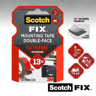 Scotch® Extreme Dış Mekan Ekstra Güçlü 19Mmx5M - 2