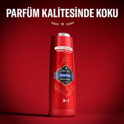 Old Spice Captain Erkek Duş Jeli Ve Şampuan 400 Ml - 5