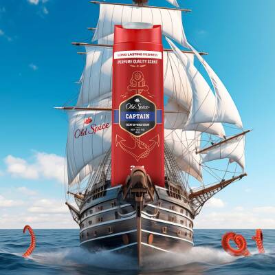 Old Spice Captain Erkek Duş Jeli Ve Şampuan 400 Ml - 7