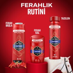 Old Spice Captain Erkek Duş Jeli Ve Şampuan 400 Ml - 11