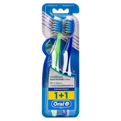 Oral-B Diş Eti Masajı Yapan Diş Fırçası Pro-Expert 40 Orta 1+1 - 4