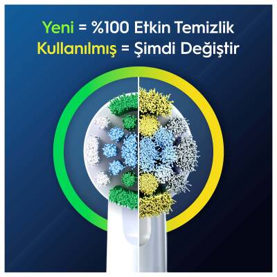 Oral-B Şarjlı Diş Fırçası Yedek Başlığı Precision X-Filament 4 Adet Ürün - 5