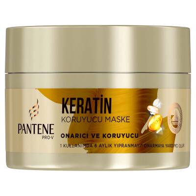 Pantene Pro-V Saç Maskesi Onarıcı ve Koruyucu Bakım Keratin Koruyuculu 200 ml - 4