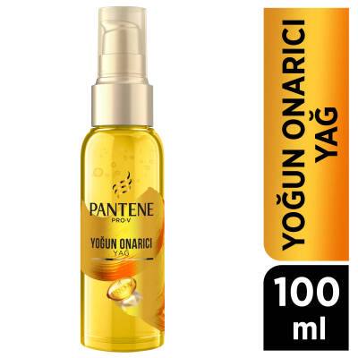 Pantene Saç Bakım Yağı Keratin Özlü Onarıcı E Vitaminli 100 ml - 1