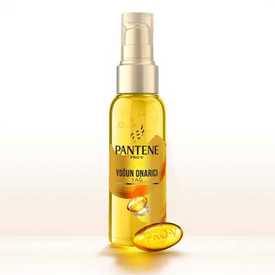 Pantene Saç Bakım Yağı Keratin Özlü Onarıcı E Vitaminli 100 ml - 5