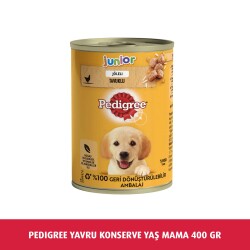 Pedigree Yavru Konserve Yaş Mama 400 G - 1