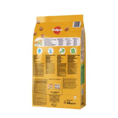 Pedigree Yetişkin Sığır Etli Ve Sebzeli Kuru Mama 12 Kg - 3