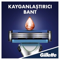 Gillette Sensor3 Tıraş Makinesi + Yedek Tıraş Bıçağı 6'Lı - 4