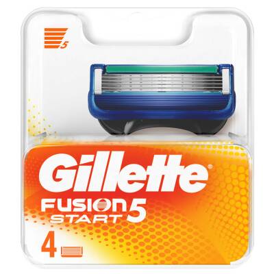 Gillette Fusion Start 4 Adet Yedek Bıçak - 2