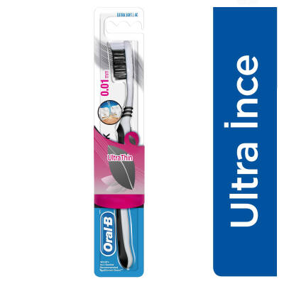 Oral-B Diş Fırçası Ultra Thin Siyah - 1