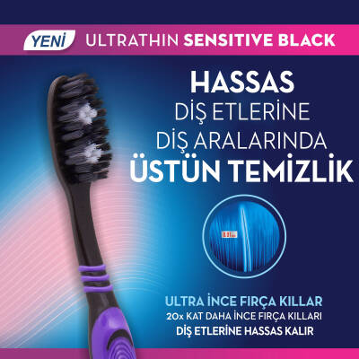 Oral-B Diş Fırçası Ultra Thin Siyah - 4