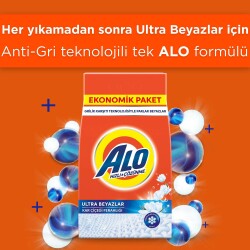 Alo 8 Kg Ultra Beyazlar Kar Çiçeği Ferahlığı Aquapudra Toz Deterjan - 5