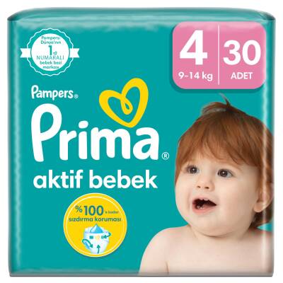 Prima Aktif Bebek Standart Paket 4 Beden 30lu - 1