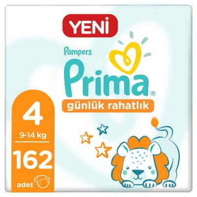 Prima Bebek Bezi Günlük Rahatlık 4 Bdn 27 Adet Tekli Paket x6 - 1