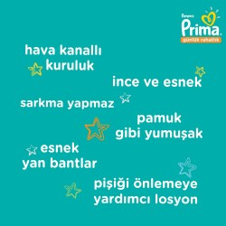 Prima Bebek Bezi Günlük Rahatlık 4 Bdn 27 Adet Tekli Paket x6 - 7