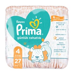 Prima Bebek Bezi Günlük Rahatlık 4 Beden 27 Adet Tekli Paket - 2