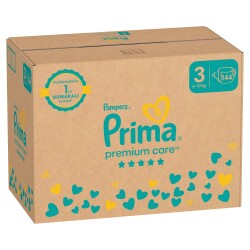 Prima Bebek Bezi Premium Care 3 Numara 144 Adet Aylık Fırsat Paketi - 4