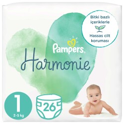  Prima Harmonie Bebek Bezi 1 Beden 26 Adet - 2