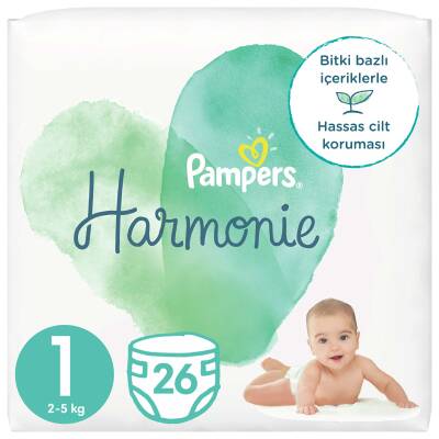  Prima Harmonie Bebek Bezi 1 Beden 26 Adet - 1