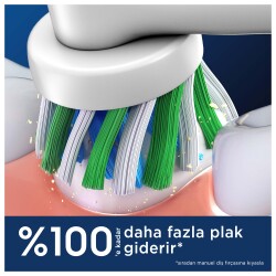 Oral-B Şarjlı Diş Fırçası Yedek Başlığı Cross Action X-Filament 2 Adet Ürün - 3