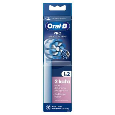 Oral-B Şarjlı Diş Fırçası Yedek Başlığı Sensitive X-Filament 2 Adet Ürün - 2