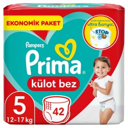 Prima Külot Bebek Bezi 5 Beden 42 Adet Junior Ekonomik Paket - 1