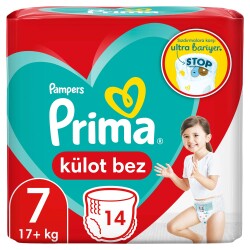 Prima Külot Bebek Bezi 7 Beden 14 Adet XX Large Tekli Paket - 1