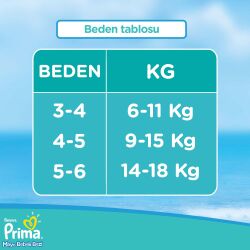 Prıma Mayo Bebek Bezı 4 Beden 11 Adet Maxı Teklı Paket - 3