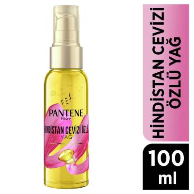 Pantene Pro-V Hindistan Cevizi Özlü Saç Bakım Yağı, Derinlemesine Nemlendirme 100Ml - 1